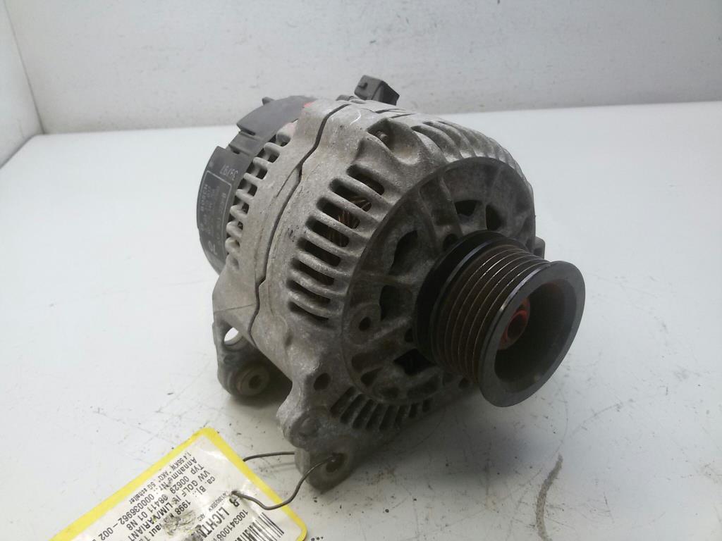 VW Golf IV 1J BJ1998 original Lichtmaschine Generator 0123310037 BOSCH 1.4 55kw AKQ 70A