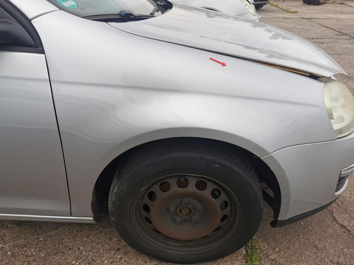 VW Golf V 1K Variant Kotflügel Fender Seitenwand vorn rechts LA7W Reflexsilber