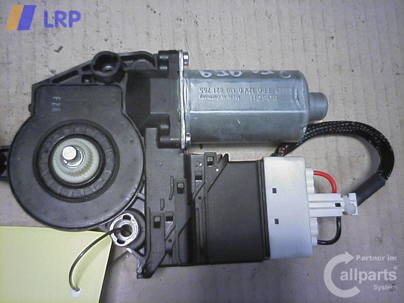 Audi A4 Limo/Avant 8EC/8ED ab 11/04, Motor Fensterheber vorn links, 0130821765, Fensterhebermotor Fahrerseite, nur Hebemotor (ohne Mechanik), BOSCH 0130821765, BROSE