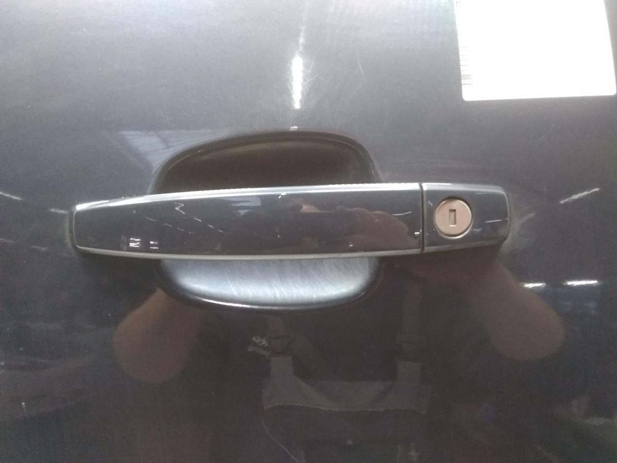 Opel Corsa D T&uuml;r vorn links Fahrert&uuml;r 3-t&uuml;rig metroblaumetallic Z168 Bj.2010