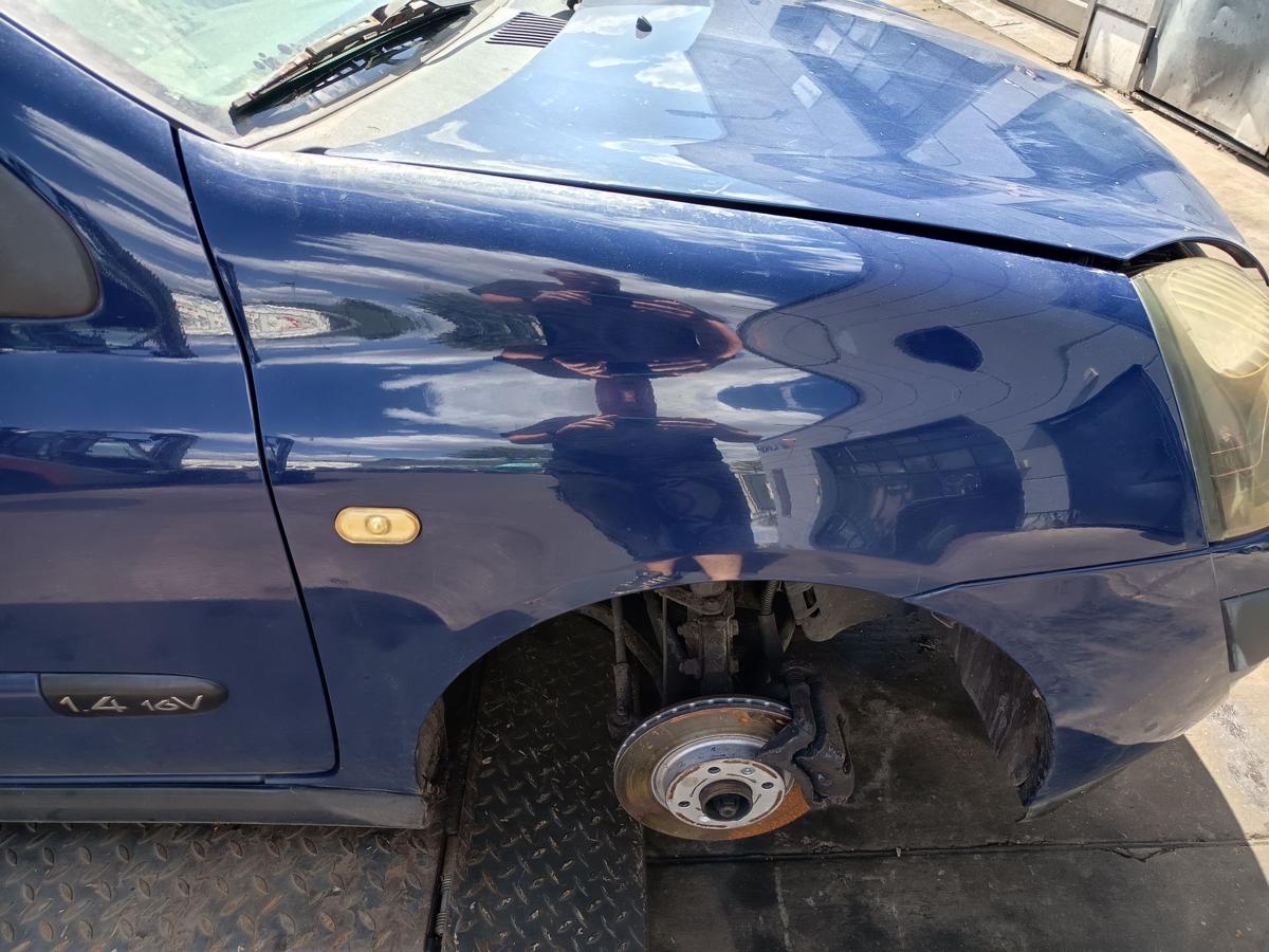 Renault Clio II original Kotfl&uuml;gel rechts OV460 K&ouml;nigsblau Baujahr 2003