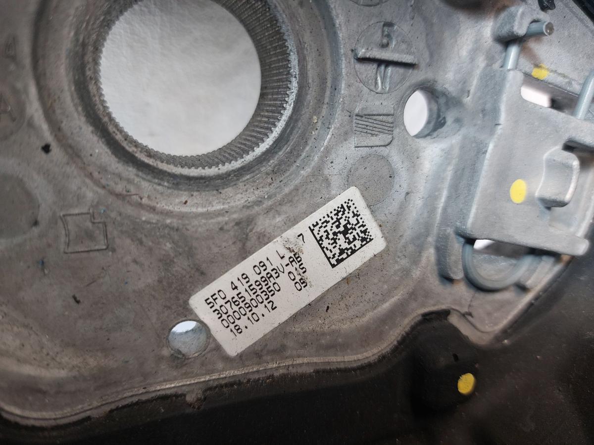Seat Leon III 5F Lederlenkrad Lenkrad Leder mit Multifunktion OEM