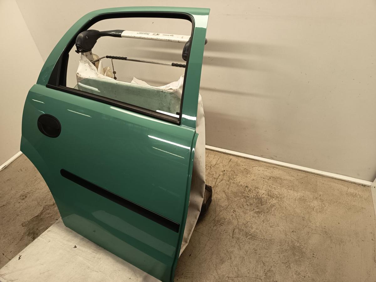 Opel Corsa C original Tür hinten rechts 86U-Fiftiesgruen Bj 2001