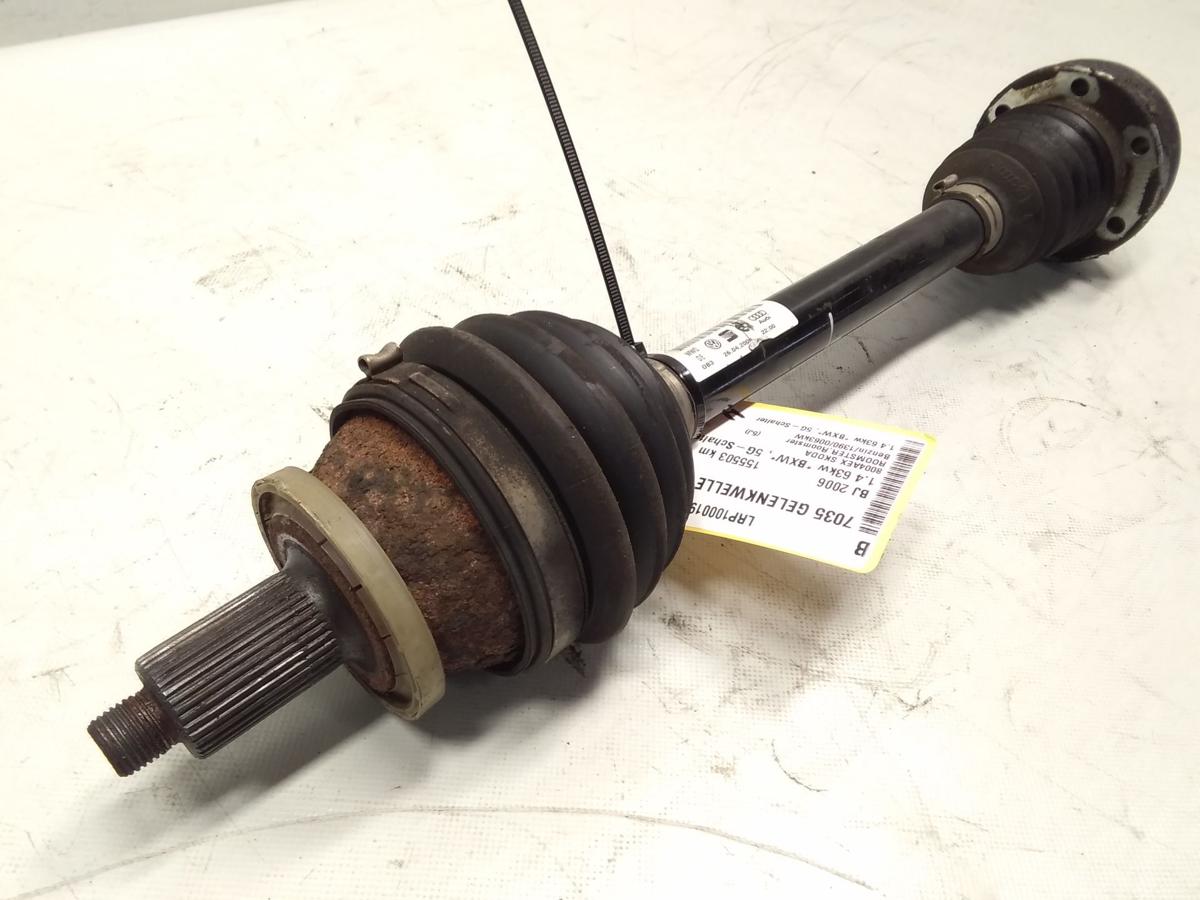 Skoda Roomster 5J orig.Antriebswelle Gelenkwelle vorn links 1.4 63kw BJ2006 Skoda Roomster 5J orig.Antriebswelle Gelenkwelle vorn links 1.4 63kw BJ2006