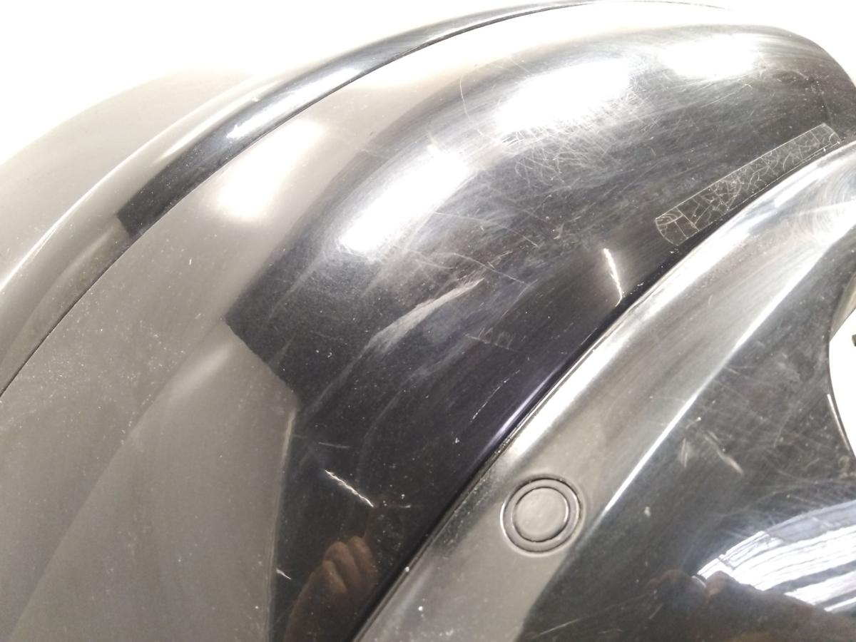 Audi A8 D3 4E orig Stossf&auml;nger Sto&szlig;stange hinten PDC BJ2007 LZ9Y phantomschwarz