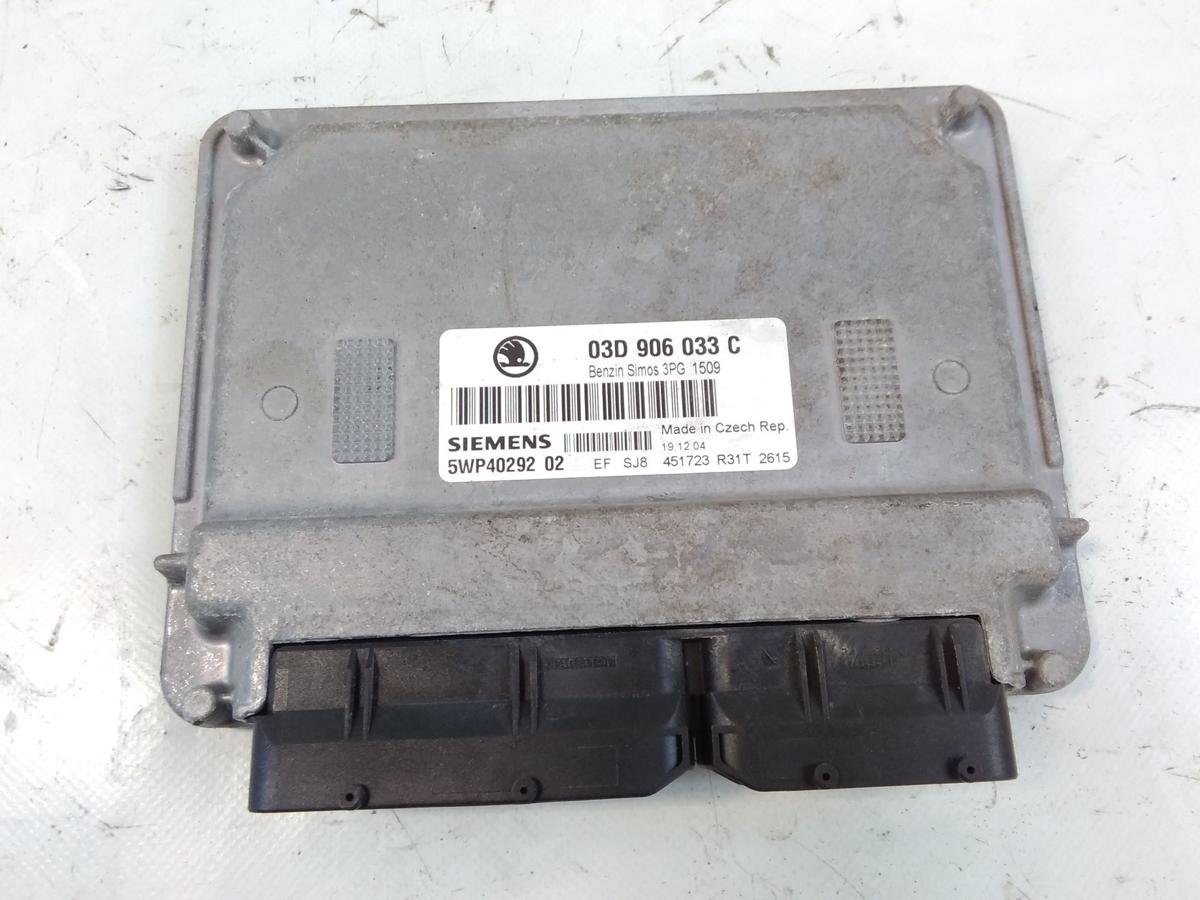 Skoda Fabia 1 6Y Motorsteuergerät 1.2 40kw BMD Bj.2005