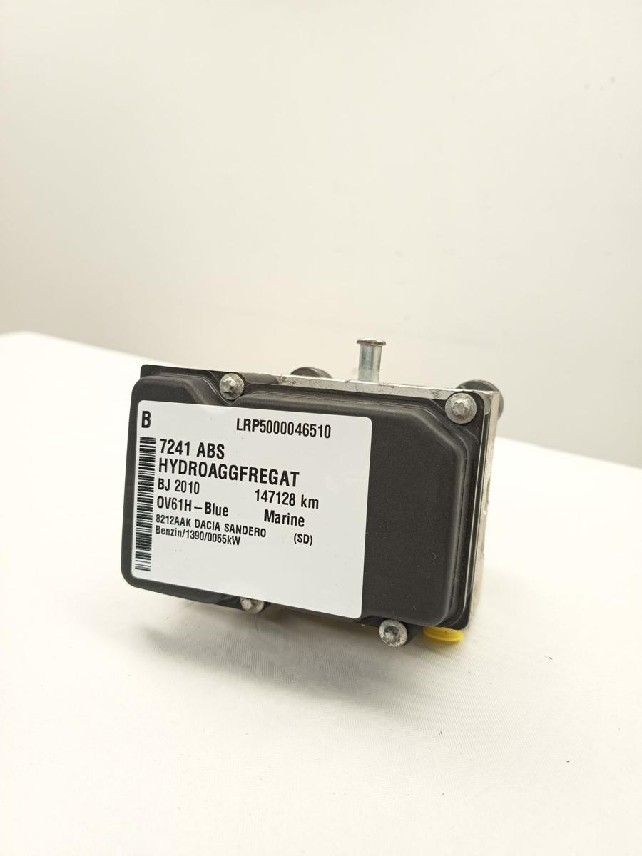 Dacia Sandero original ABS Bremsaggregat Hydroaggregat 8200756095 0265800584