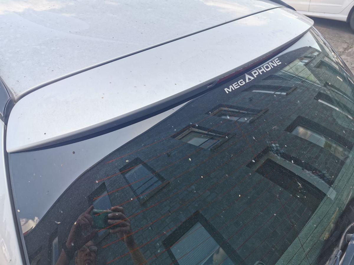 Mercedes E Klasse S211 Heckklappe Kofferklappe mit Scheibe Roh 744 Brillantsilber