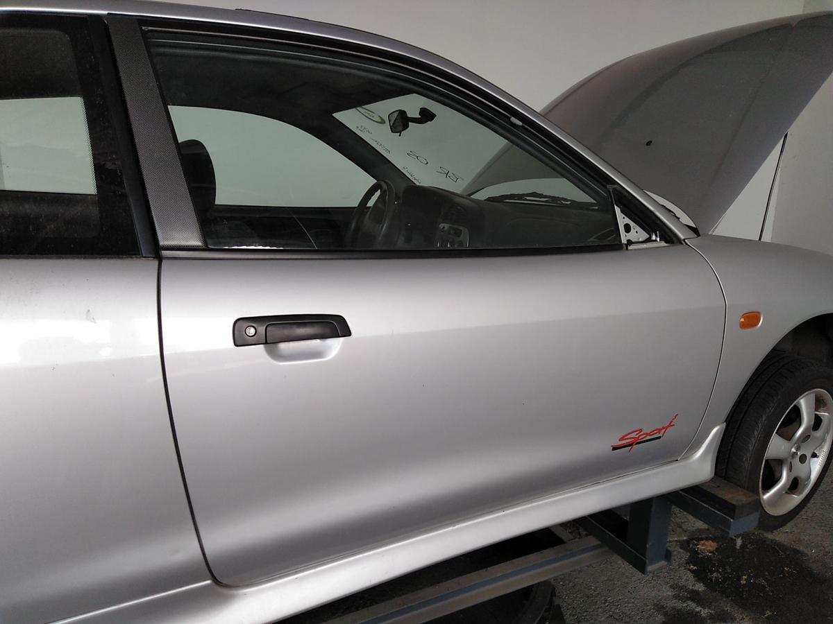 Mitsubishi Colt CJ0 Facelift Tür vorn rechts Beifahrertür silber A69 Bj.1999