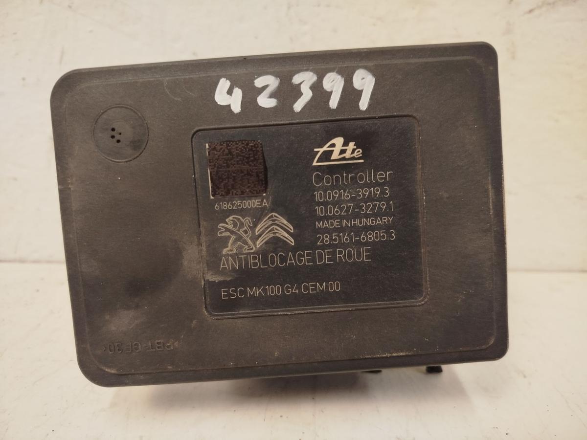 Peugeot 2008 I CU ab16 ABS Hydroaggregat Pumpe Block mit ESC Steuerteil OEM