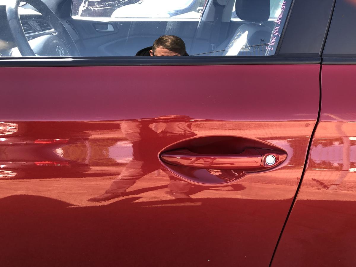 Hyundai i20 GB T&uuml;r vorn links Fahrert&uuml;r nur 5 t&uuml;rer im Rohbau Passion Red OR