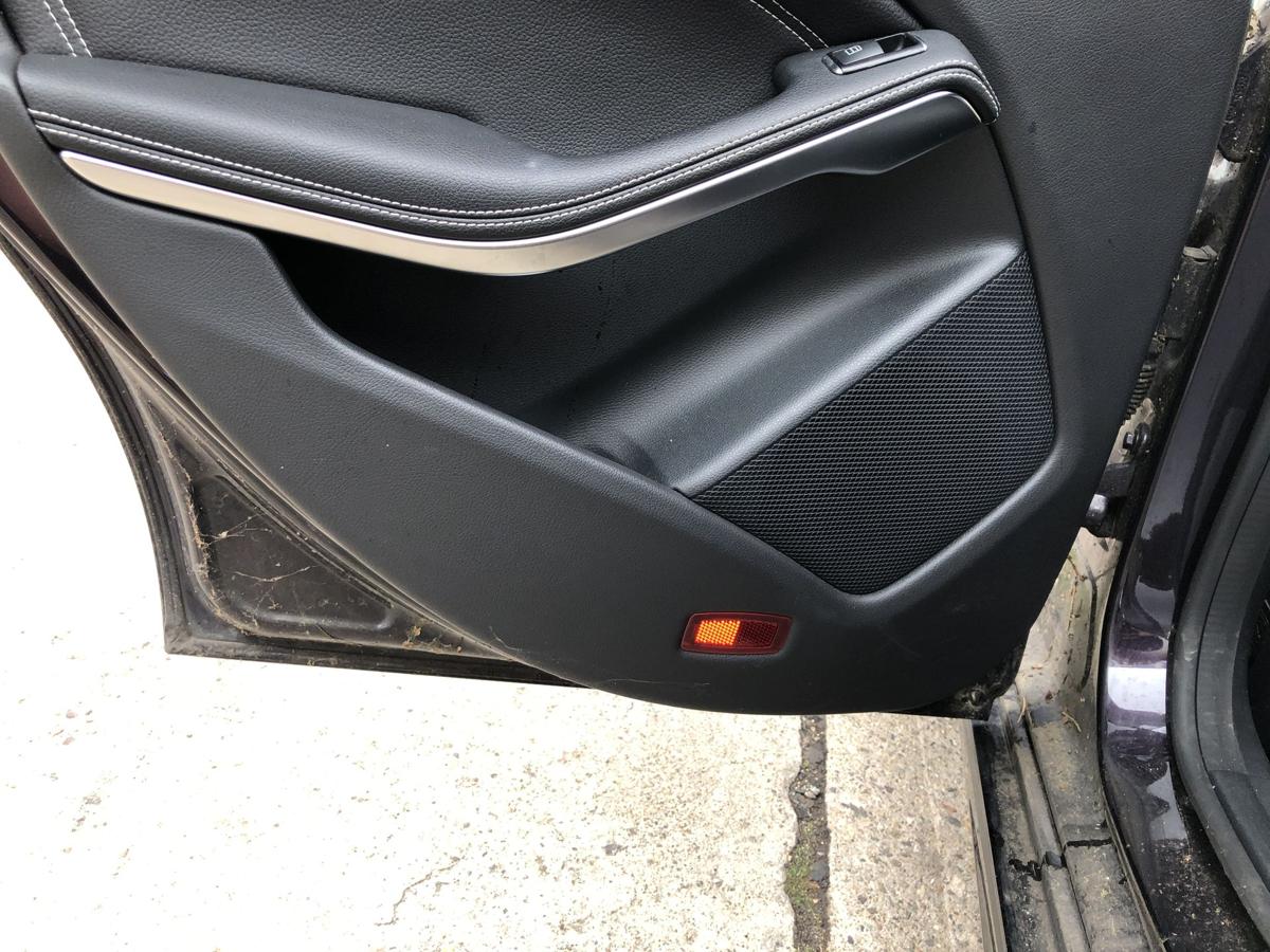 Mercedes CLA C117 bis 16 T&uuml;rverkleidung hinten links Fondt&uuml;r T&uuml;rpappe Coupe