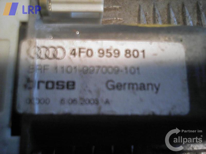 Audi A6 Motor Fensterheber vorn links 4F0959801 BJ2004