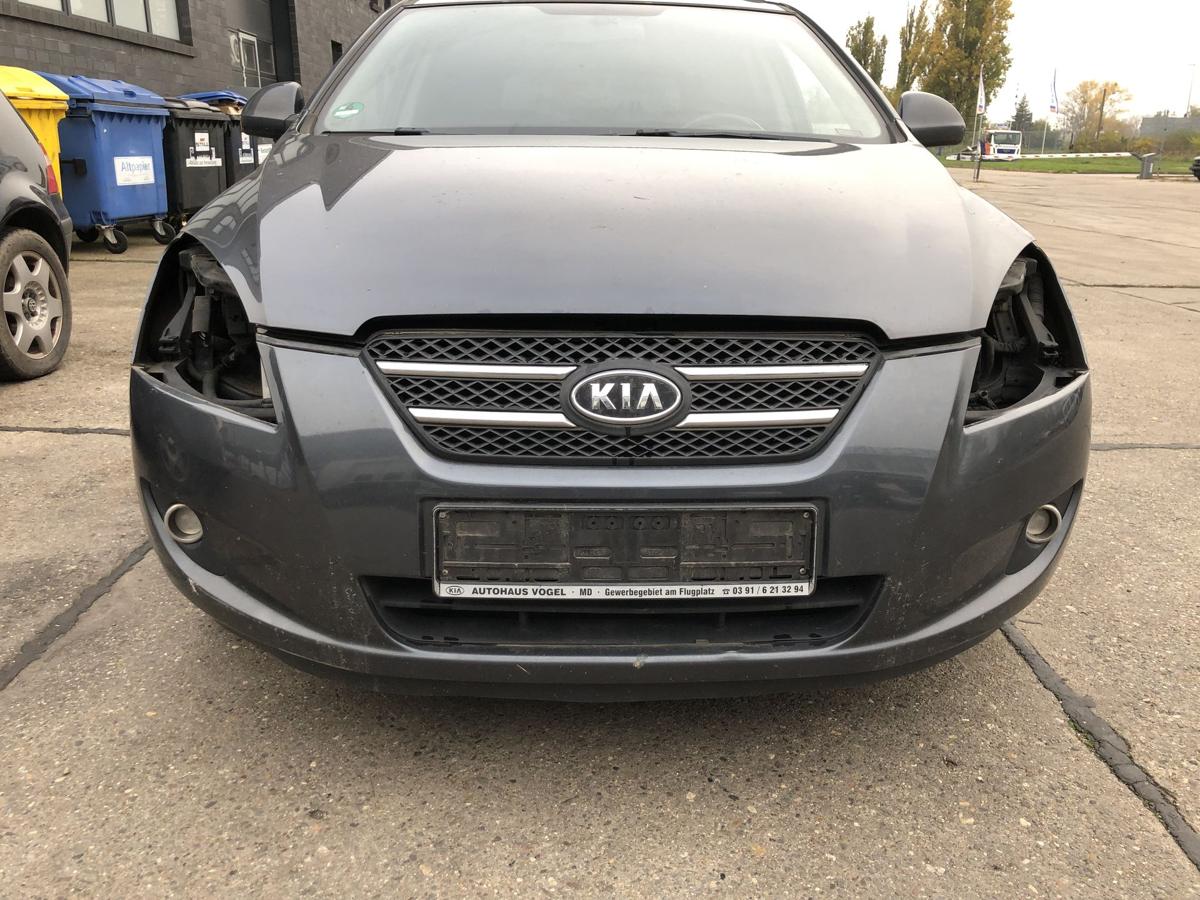 Kia Ceed SW Typ ED Stoßfänger vorn Frontstoßstange Frontschürze 5K Piston Grey