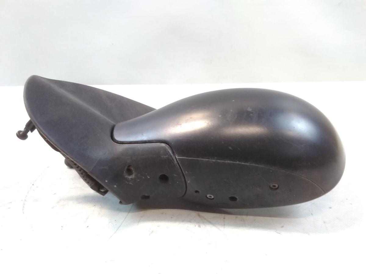 Peugeot 206SW Kombi original Au&szlig;enspiegel links KMF bleu recife manuell BJ2005