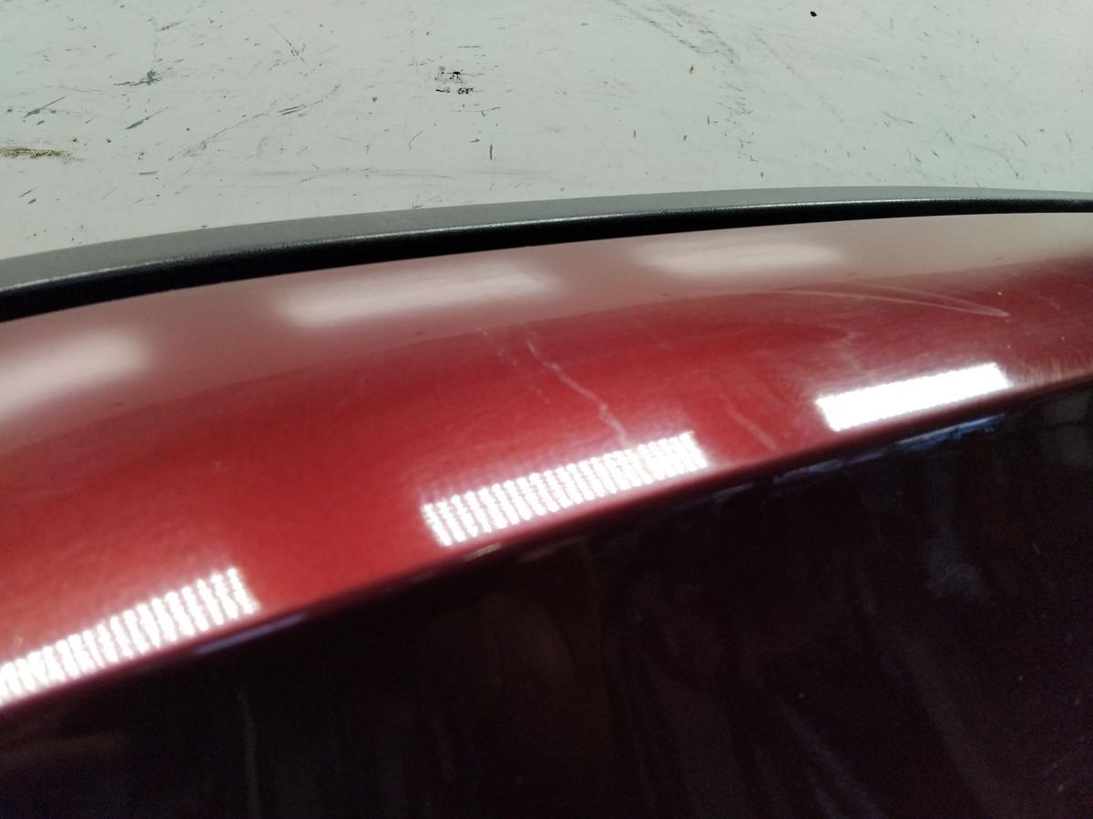 VW Vento original Stossf&auml;nger Sto&szlig;stange hinten indianrotmetallic LC3T BJ1992