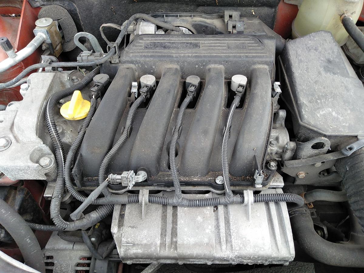 Motor Engine K4JC710 K4J710 1.4 72kw 111044km Renault Clio 2 Bj.2004