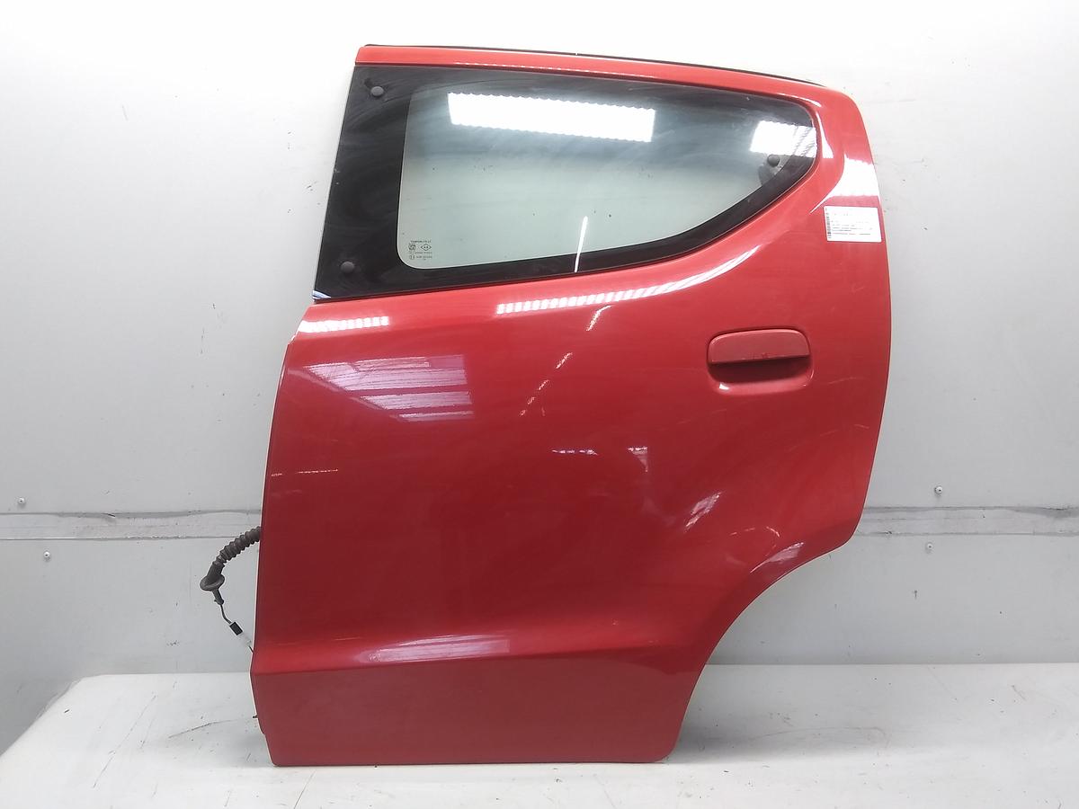 Nissan Pixo Bj.2011 Tür hinten links rot Z9T bright red