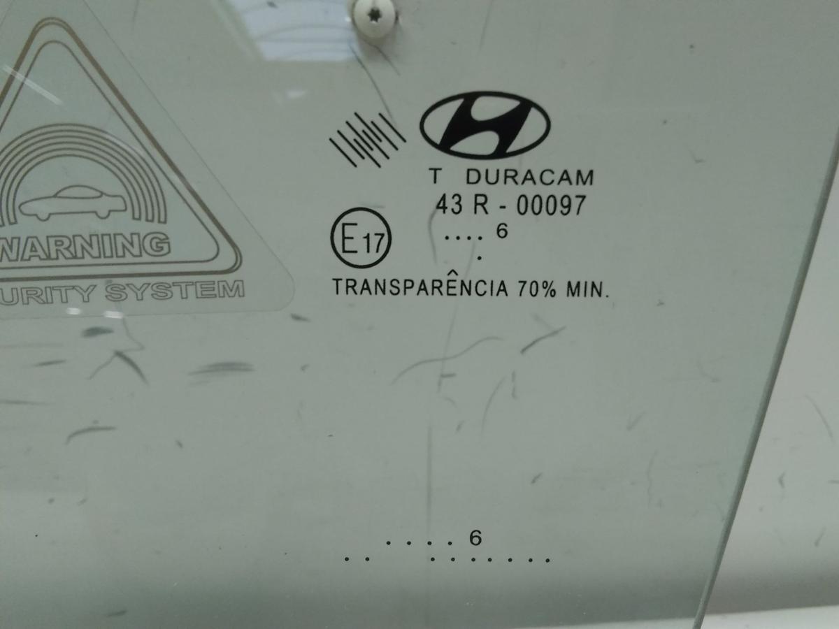 Hyundai i10 II Typ IA Türscheibe vorn links grüncolor Bj.2016