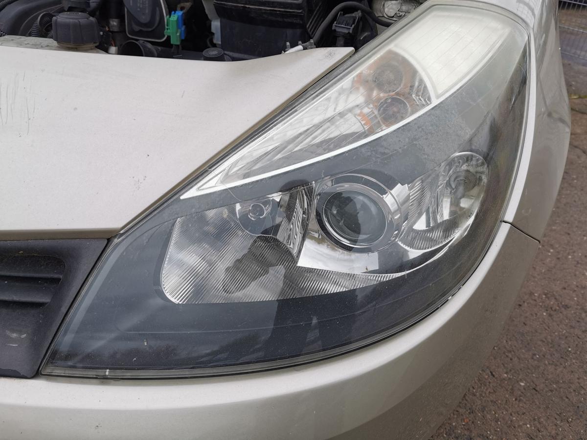Renault Clio III BR Scheinwerfer Hauptscheinwerfer vorn links Abbiegelicht -09