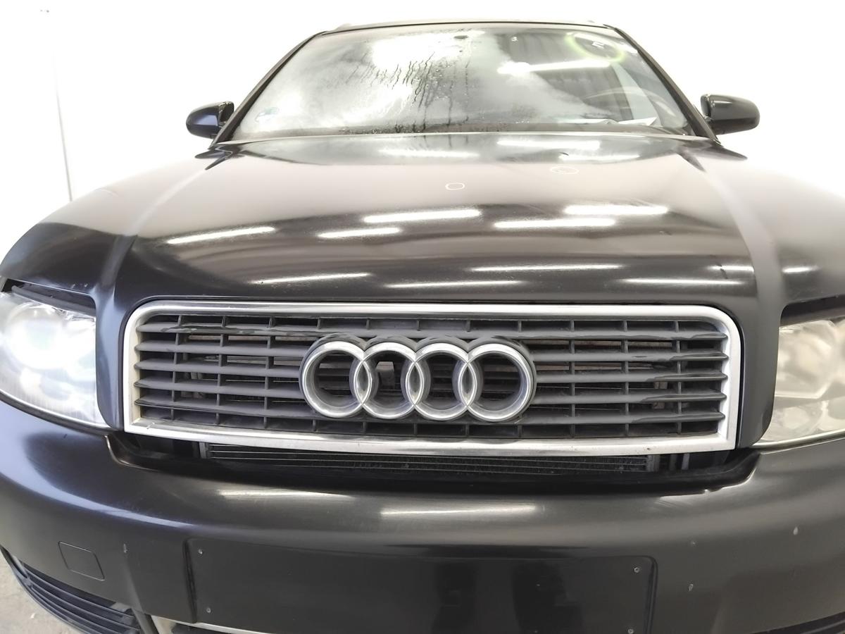 Audi A4 8E B6 orig. Motorhaube Deckel vorn mit Grill BJ2004 LZ9W ebonyschwarzmetallic