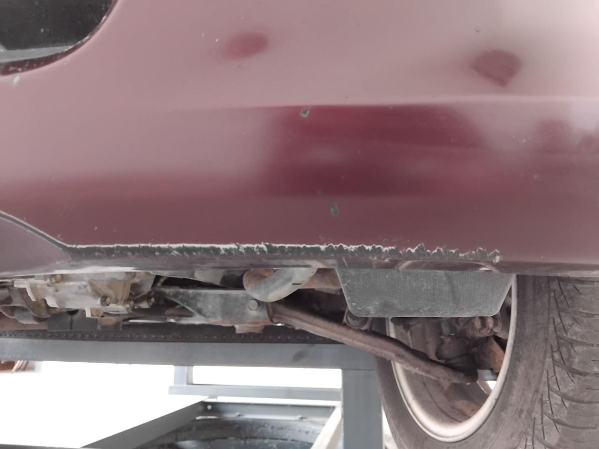 Subaru Justy 4 M300F original Stoßfänger Stoßstange vorn BJ2008 R56 Maroon brown