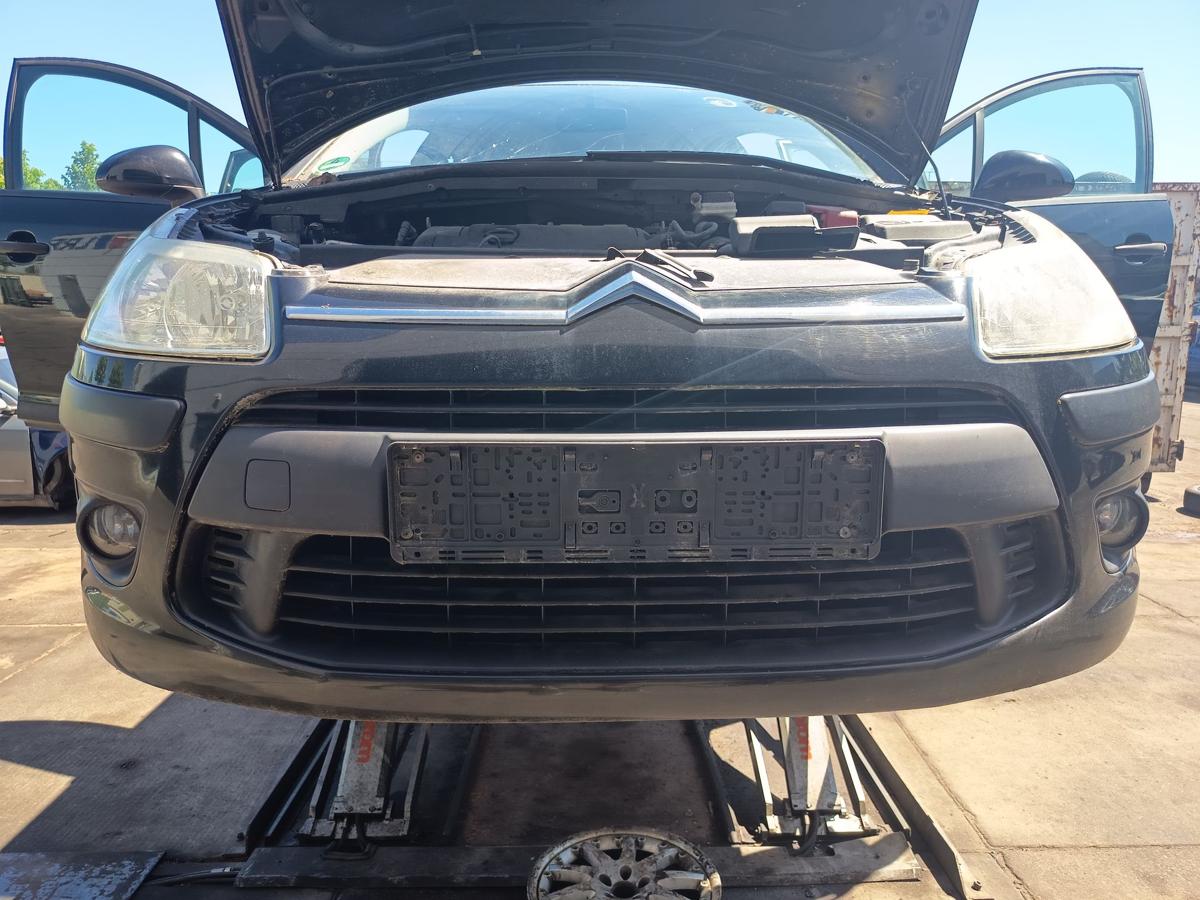 Citroen C4 original Sto&szlig;stange F&auml;nger vorn Front KTV Perla Nera Bj 2008 Facelift