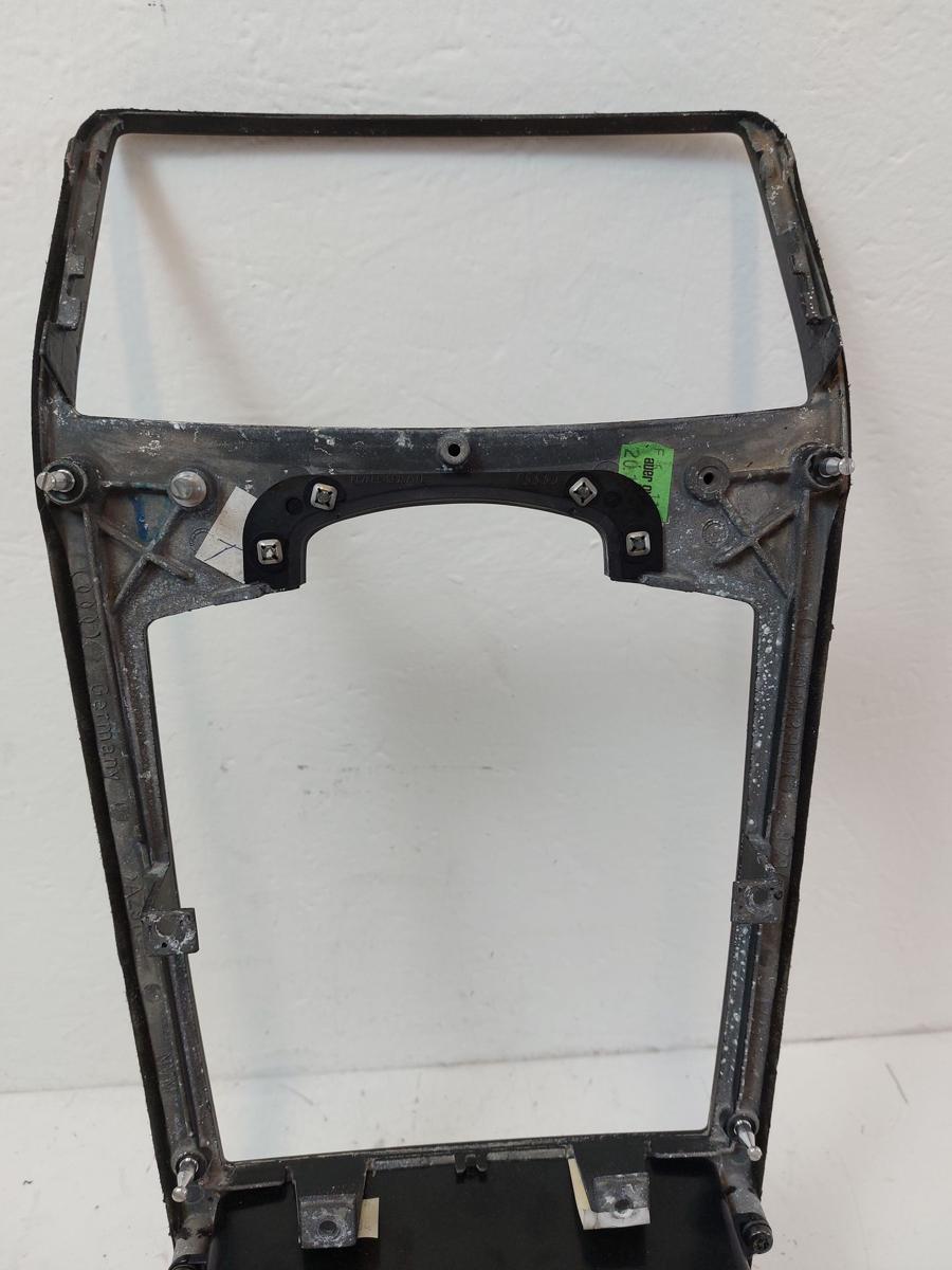 Audi A8 4E Rahmen Schaltkulisse Blende Holzdekor mit Staufach OEM Verkleidung