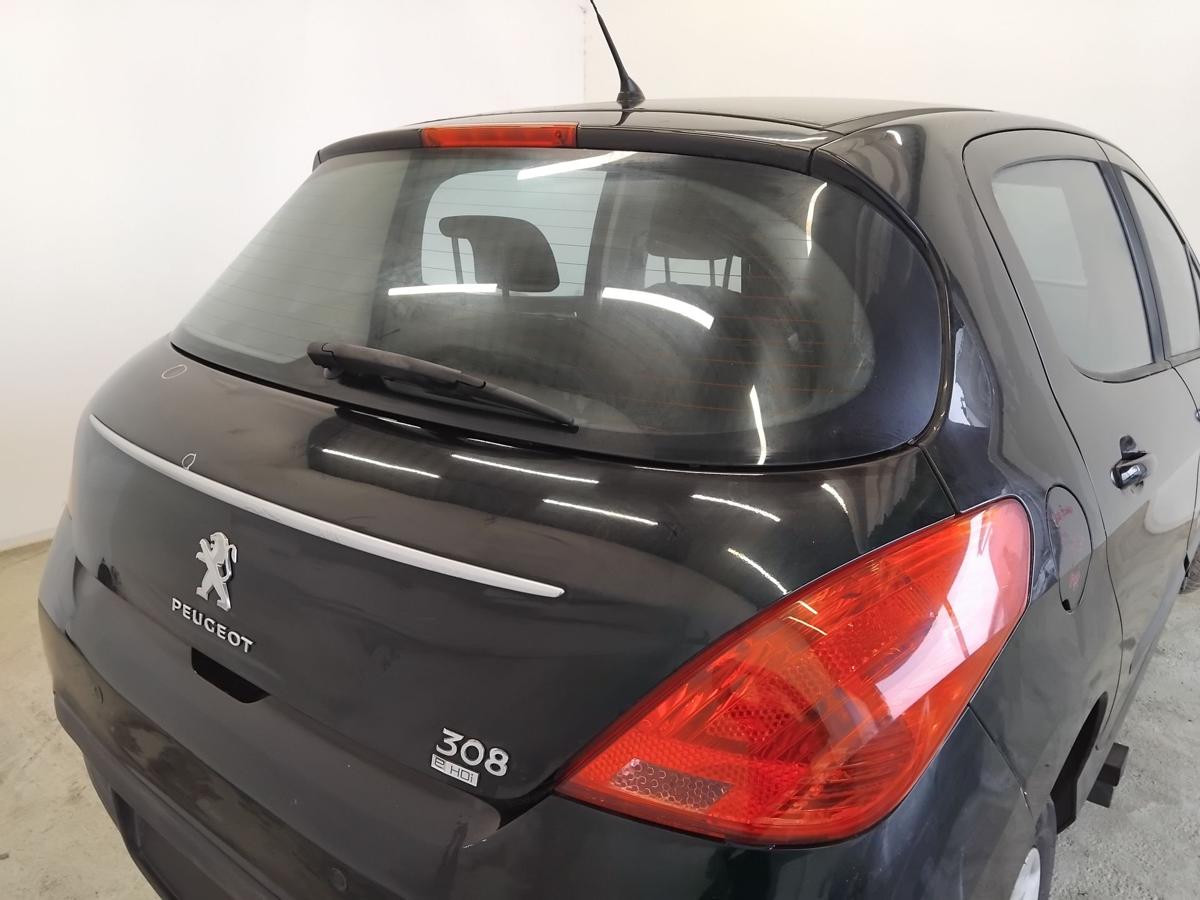 Peugeot 308 I Facelift Heckklappe KTV black perla nera mit Scheibe BJ2011 Flie&szlig;heck