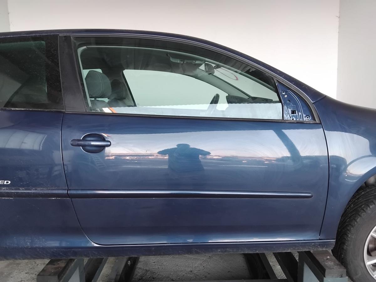 VW Golf 5 1K T&uuml;r vorn rechts Beifahrert&uuml;r 3-t&uuml;rig LD5Q Shadow Blue BJ2008