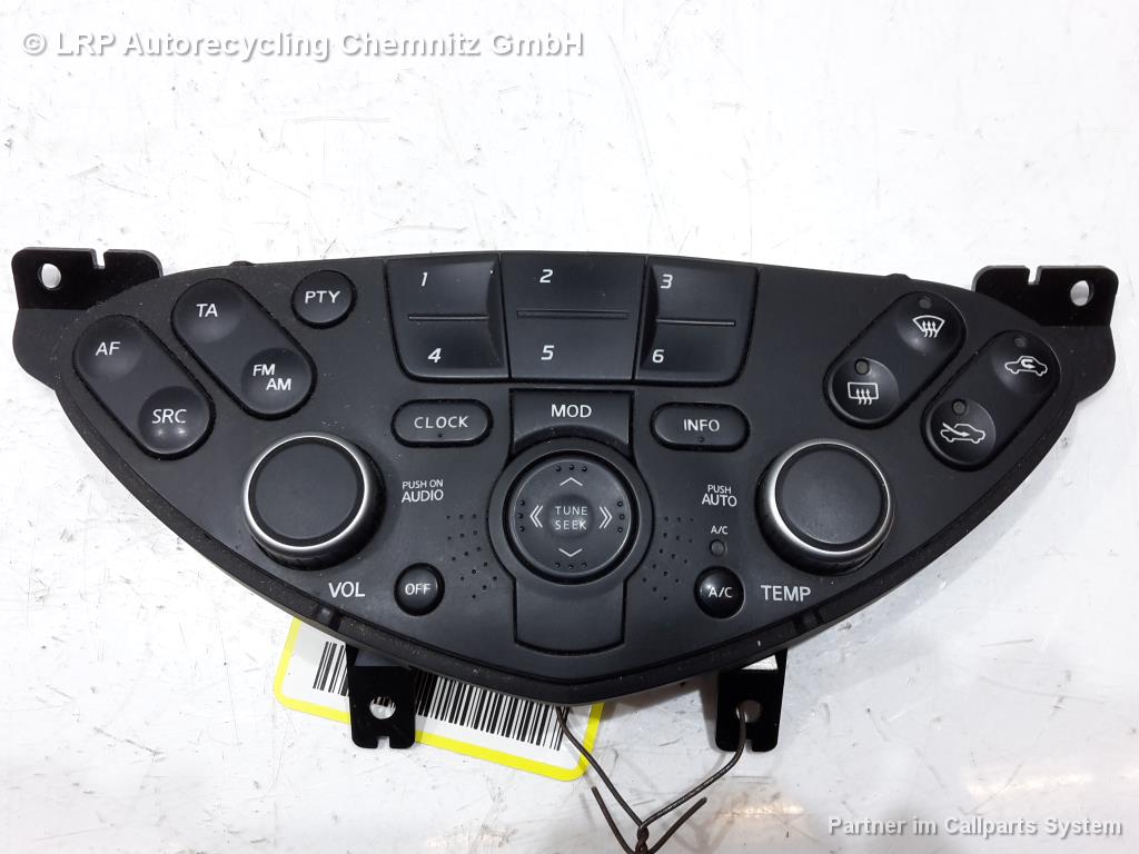 Nissan Primera P12 BJ 2002 Radio Bedienteil Klimabedienteil 28395AV600 20106611H