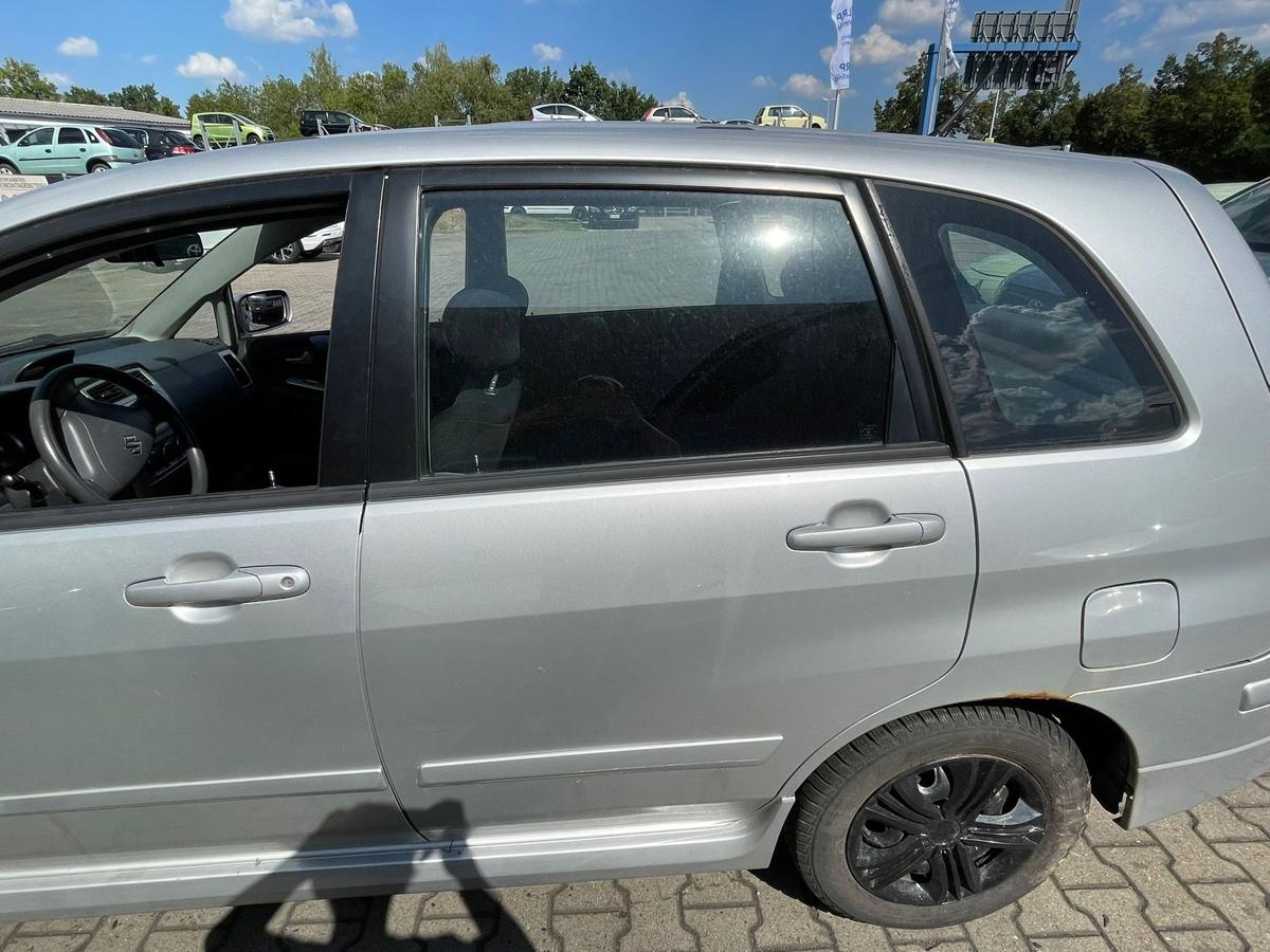 Suzuki Liana ER Fließheck orignal Tür hinten links Z2S Silky Silver Metallic Rohbau BJ04