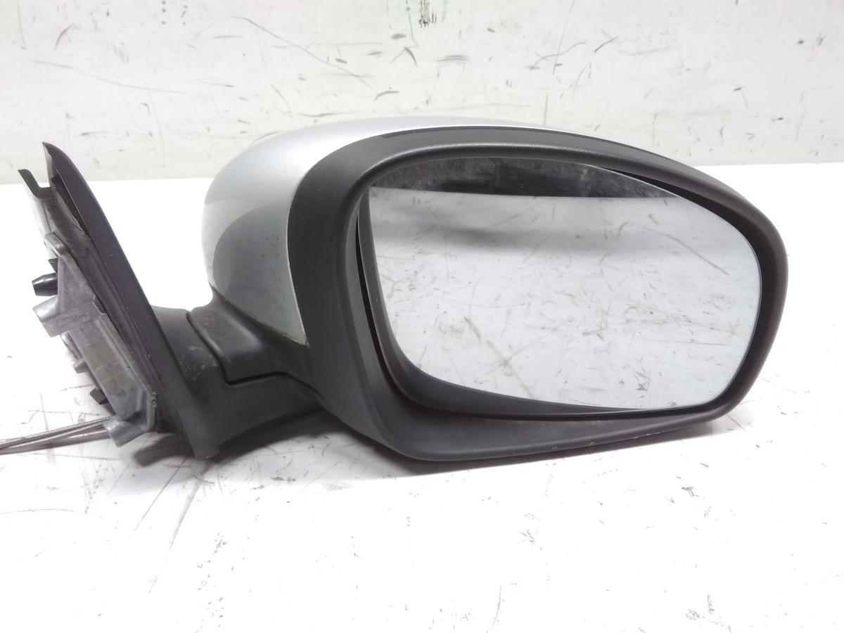 Skoda Fabia 2 5J original Au&szlig;enspiegel rechts LA7W reflexsilber manuell BJ2008