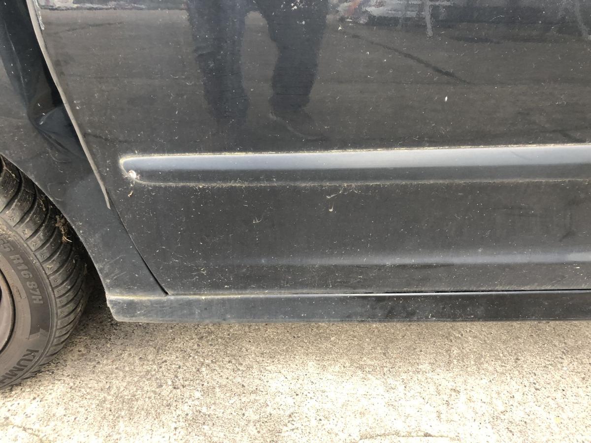 Peugeot 207CC Tür vorn links Fahrertür im Rohbau EXL Schwarz Obsidien Metallic