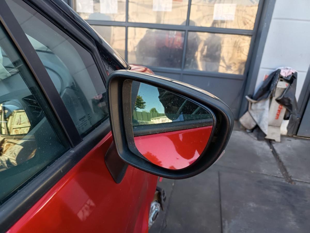 Renault Captur original Au&szlig;enspiegel rechts elektr anklappbar schwarz Bj 2016