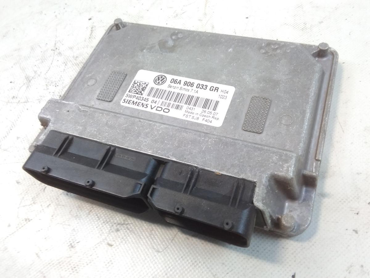 Audi A3 8P original Motorsteuerger&auml;t 06A906033GR 5WP40345 1.6 75kw BSE BJ2007