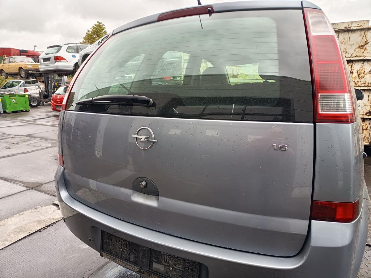Opel Meriva A orig Heckklappe mit Scheibe Kofferraum Z163 Silber Bj 2003