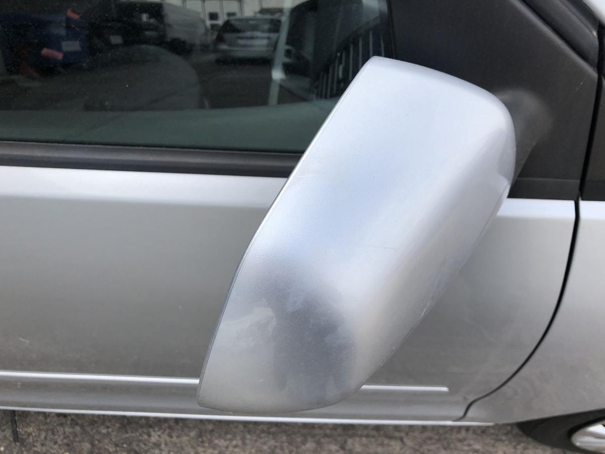 VW Polo 9N3 Aussenspiegel rechts R&uuml;ckspiegel Seitenspiegel elek LA7W silber