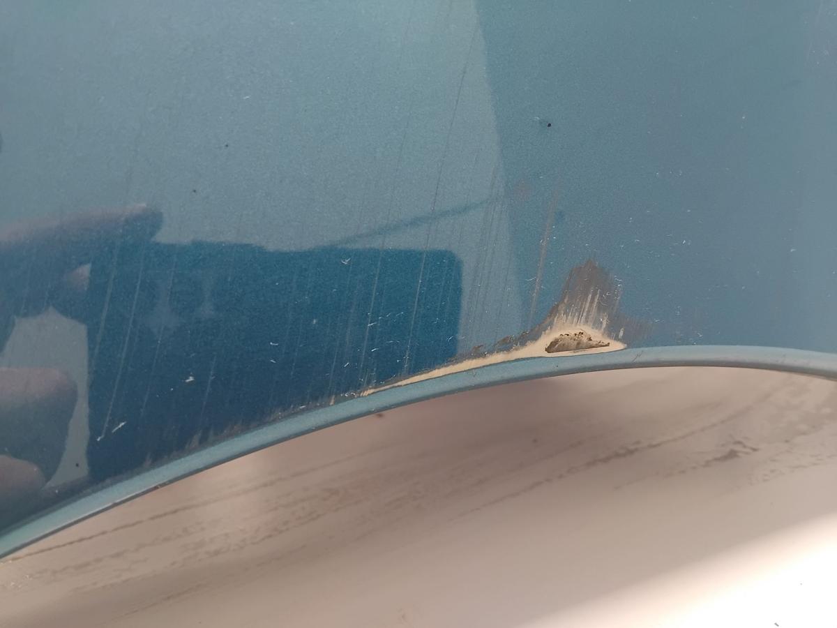 Peugeot 207 CC original Sto&szlig;f&auml;nger Sto&szlig;stange hinten Sport mit PDC Bj.2009