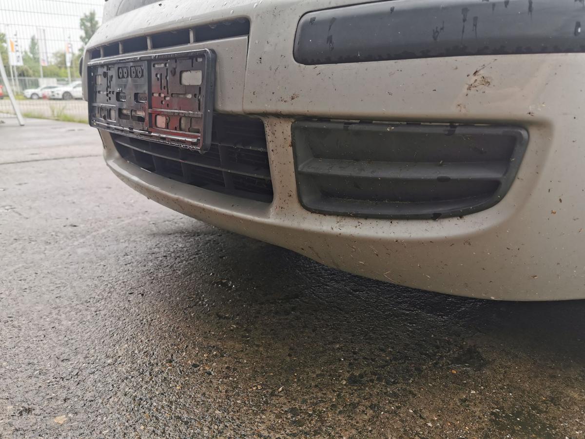 Fiat Panda 169 Stossfänger Stossstange Bumper vorn 647 Grigio Steel Metallic
