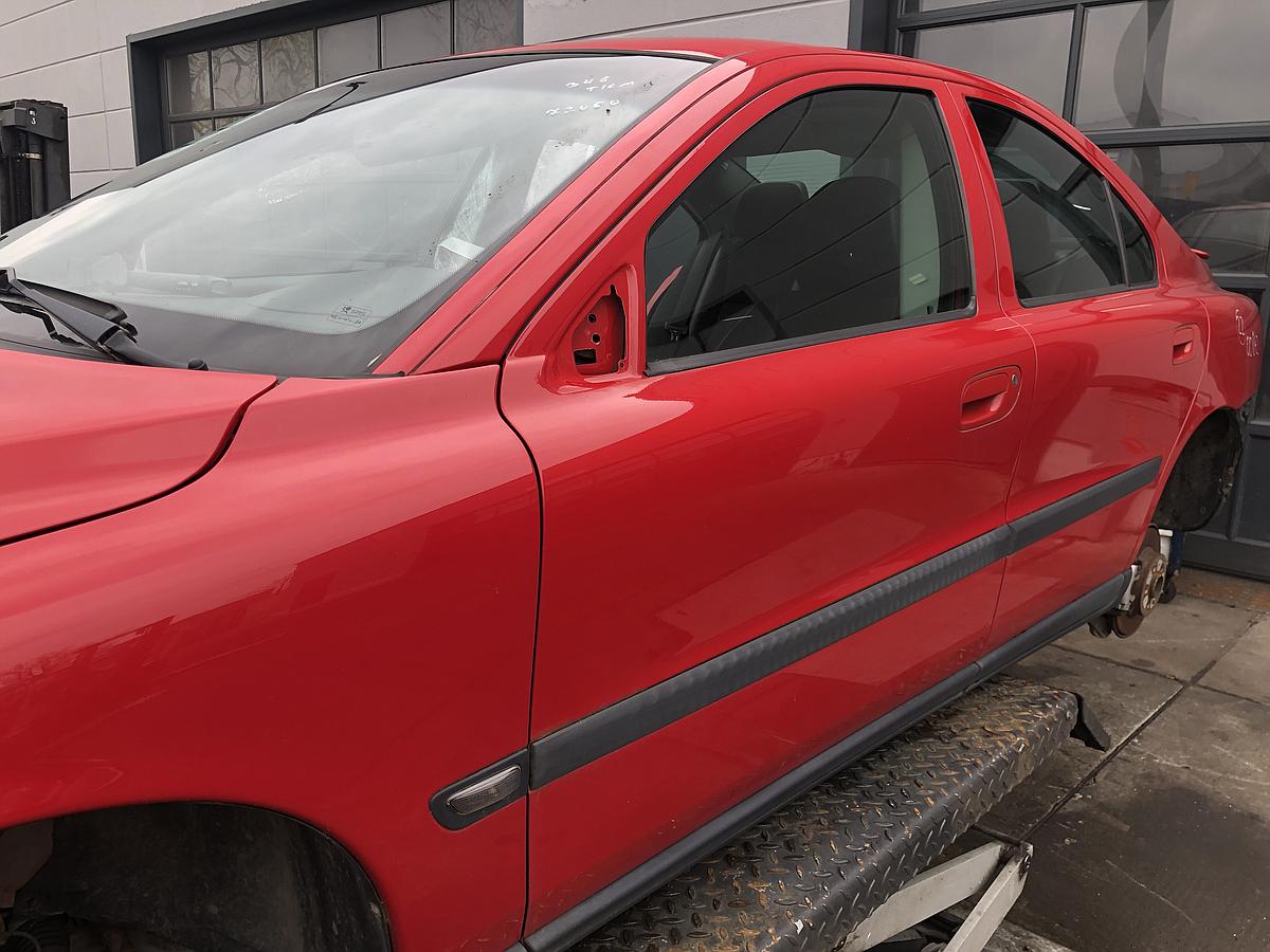 Volvo S 60 orig Tür vorn links Fahrertür 601 Indianarot Bj 02