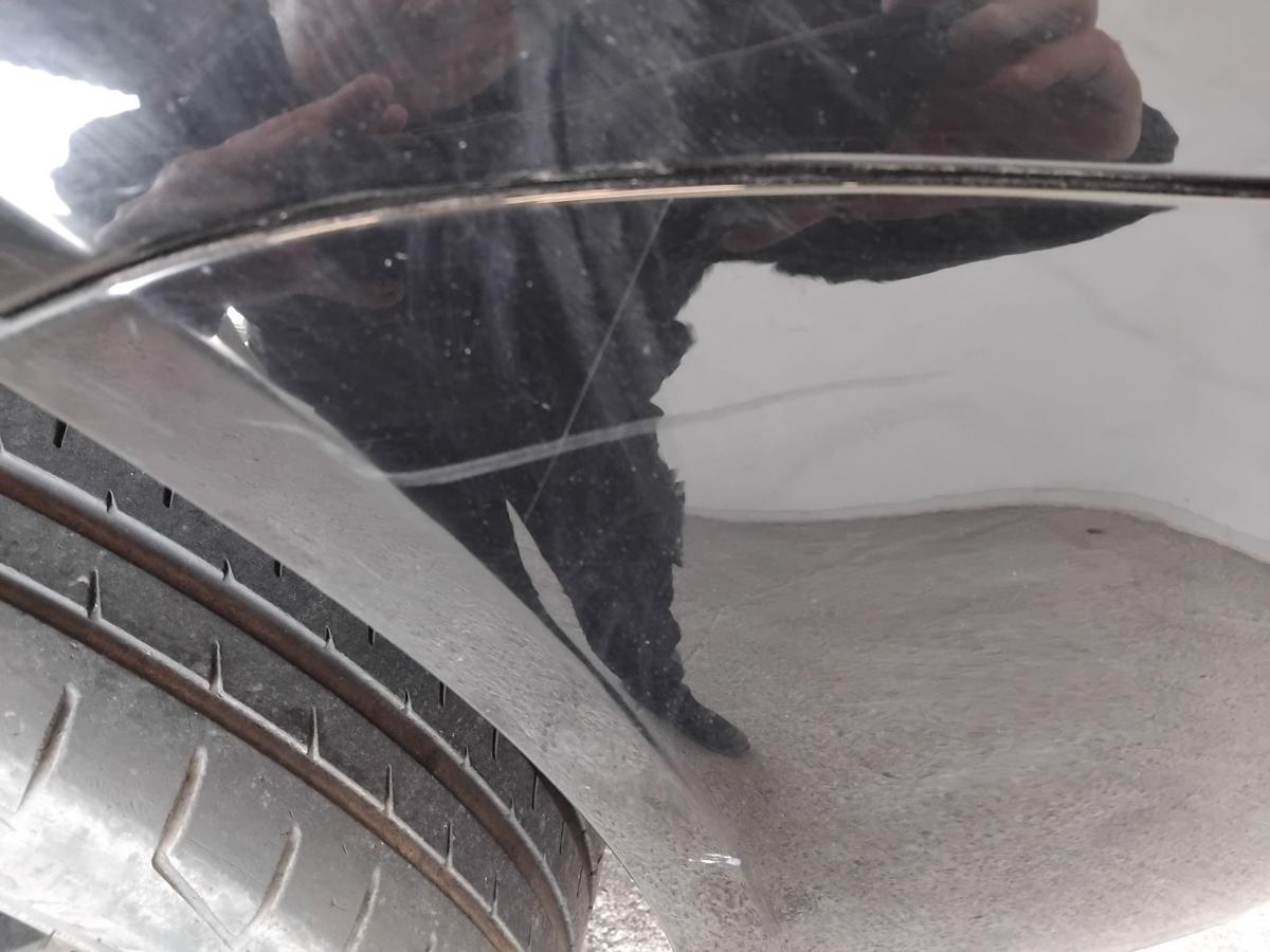 VW Golf 5 1K original Sto&szlig;stange Sto&szlig;f&auml;nger vorn mit SRA BJ2006 L041 brillantschwarz uni