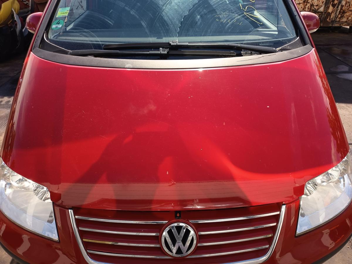 VW Sharan 7M original Motorhaube Klappe Deckel vorn Front K3A Paprikarot Bj 2005