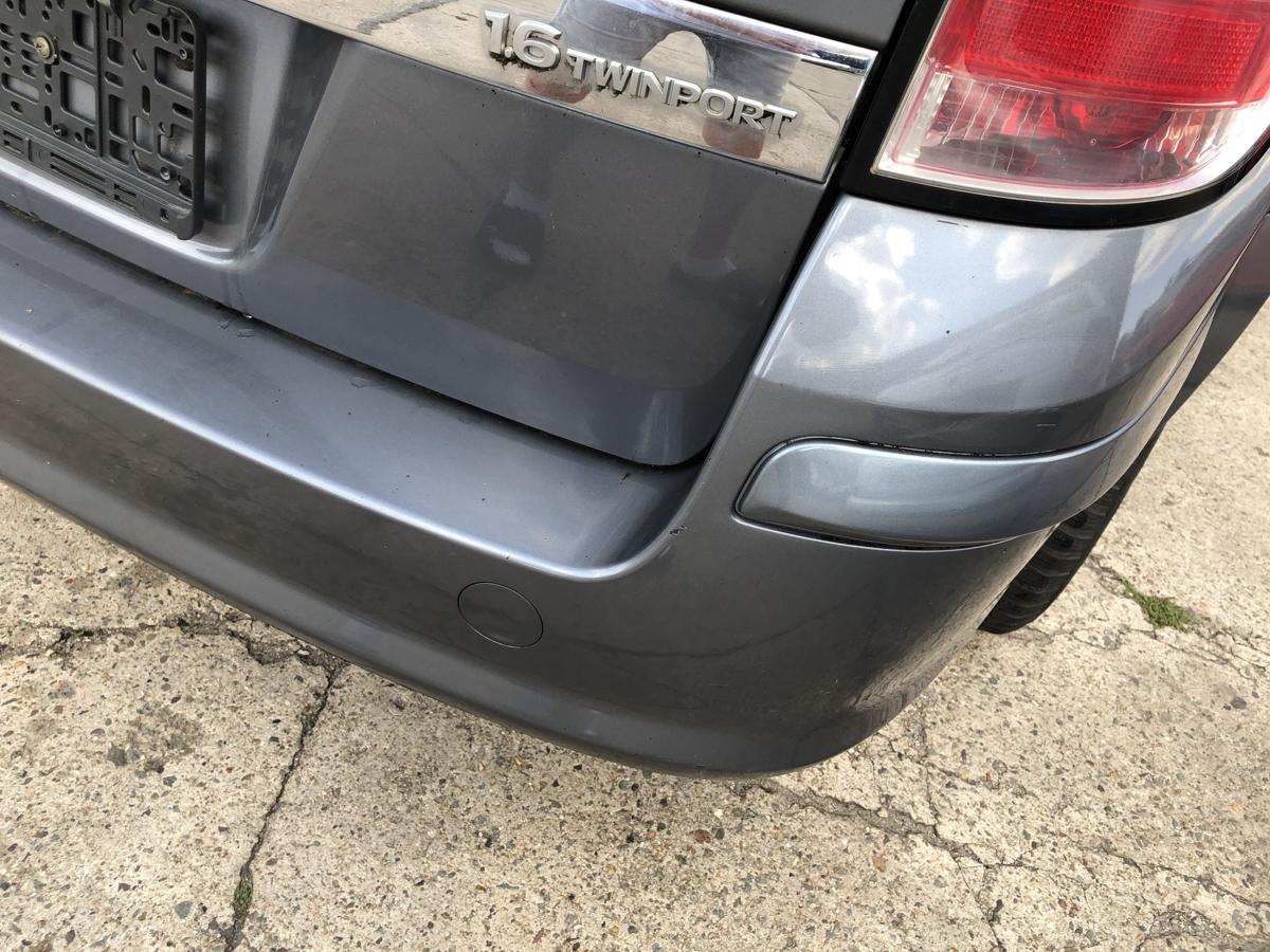 Opel Astra H Caravan Sto&szlig;f&auml;nger hinten Hecksch&uuml;rze Kombi 3KU Moonland Metallic