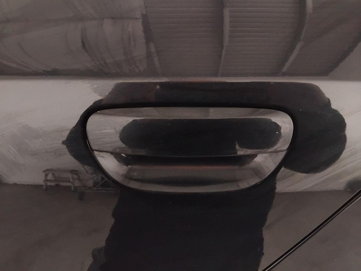 Audi A4 8E B6 Limousine Tür hinten links LZ9W ebonyschwarzmetallic BJ2002