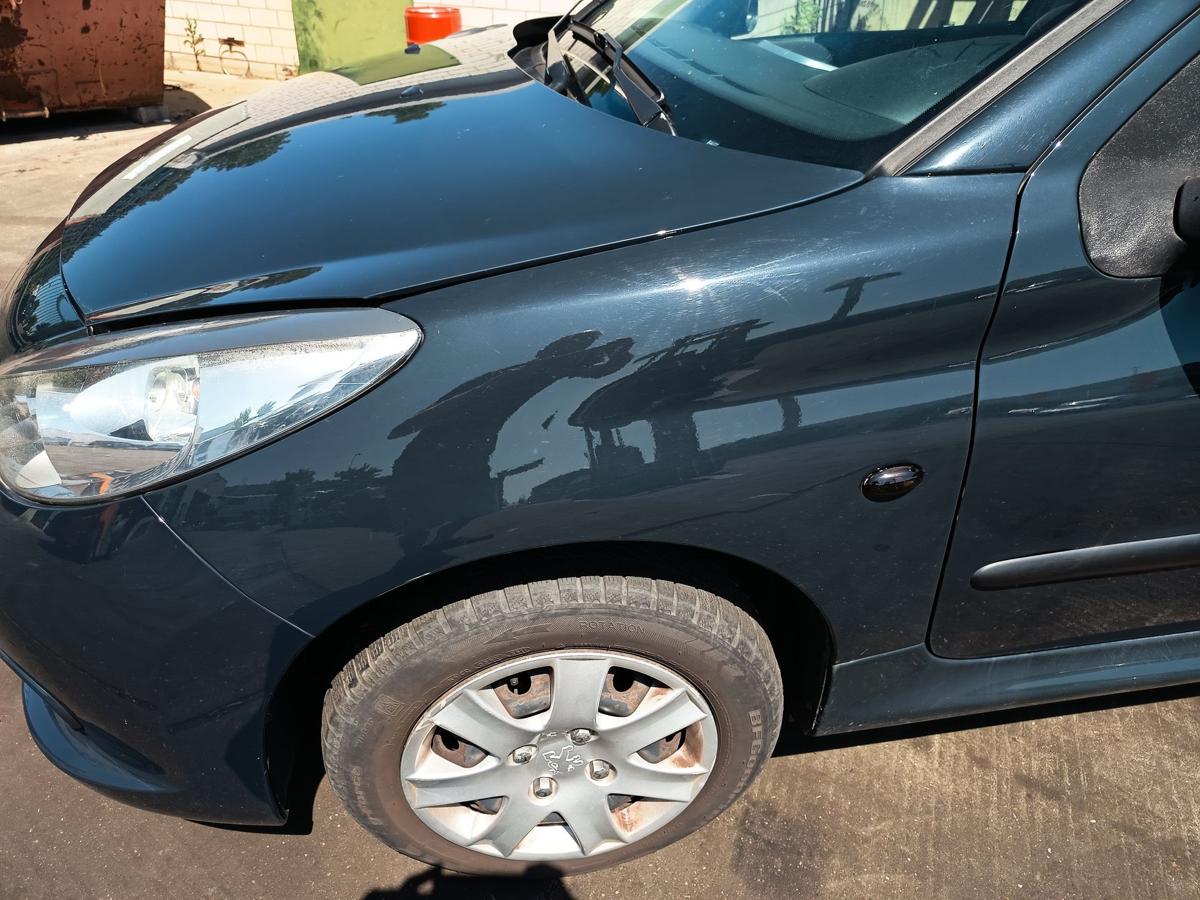 Peugeot 206+ orig Kotflügel links KTG Grau Hurricane Bj 2009