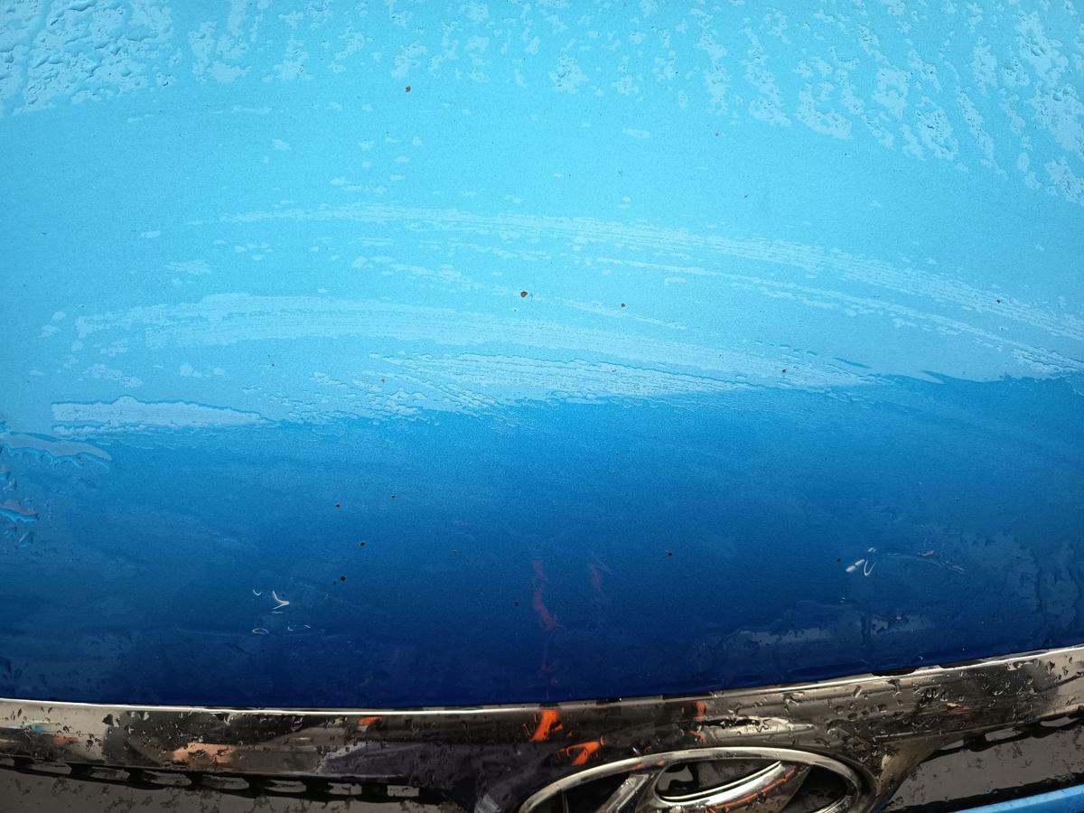 Hyundai i30 FD original Motorhaube Klappe Deckel vorn Front BV Vivid blue Bj2010