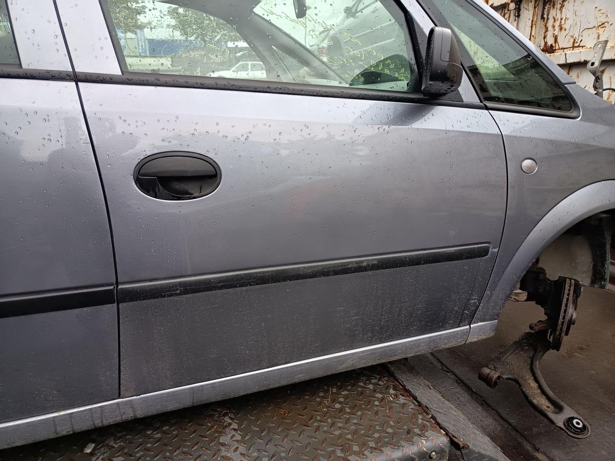 Opel Meriva A orig Tür vorn rechts Beifahrertür Z163 Silber Bj 2003