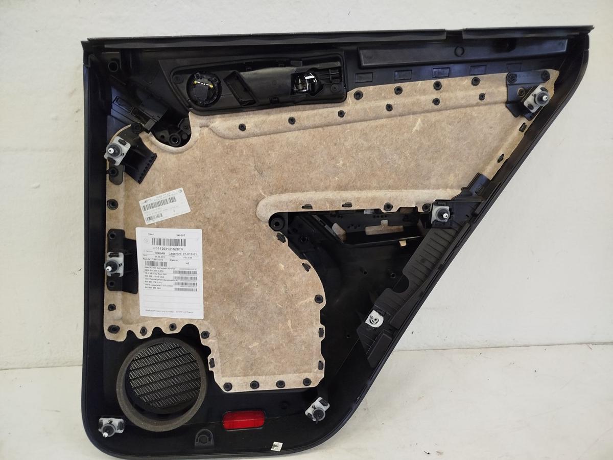 VW Tiguan 5N ab 2011 Türverkleidung hinten links Fontür Türpappe Türtafel