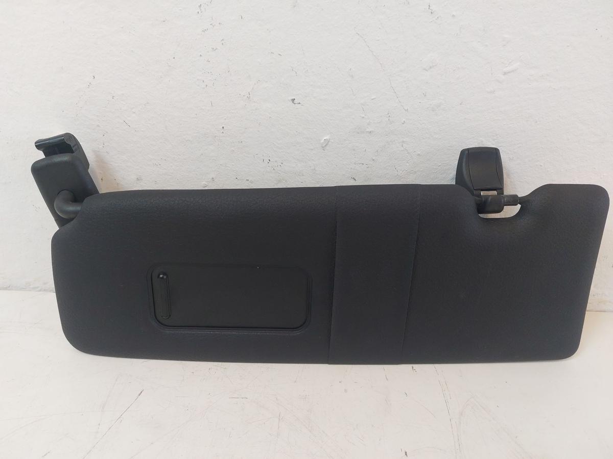 BMW 1er F21 M140i LCI Sonnenblende vorn links mit Spiegel schwarz anthrazit